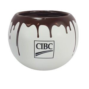 Vintage CIBC Mug Teacup Canadian Imperial Bank of Commerce Business Promotional